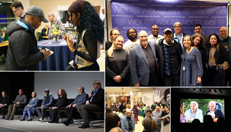A collage of five photos featuring moments from the 2024 edition of Cinema Revival: A Festival of Film Restoration.